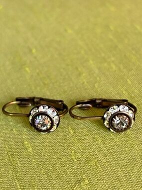 Liz Palacios leverback cluster earrings